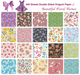 Premium Origami Paper 200 Sheets 20 Designs of Flower Fantasy for Home Decoration and Weddings